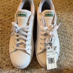 Men adidas white sneakers Never worn with tags & box
